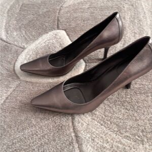 Calvin Klein Dark Gray Women's Heels